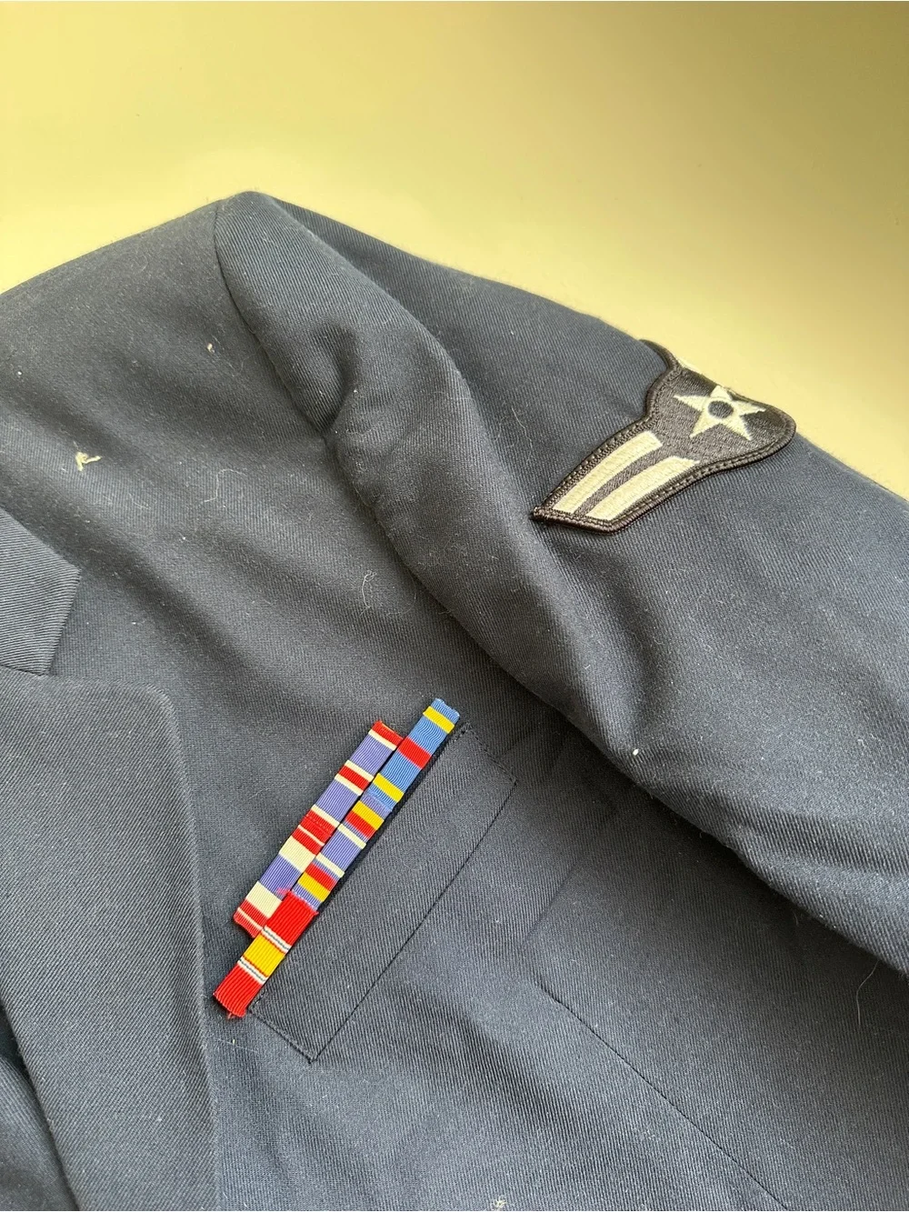 US Air Force-Style Navy Blue Men's Dress Jacket